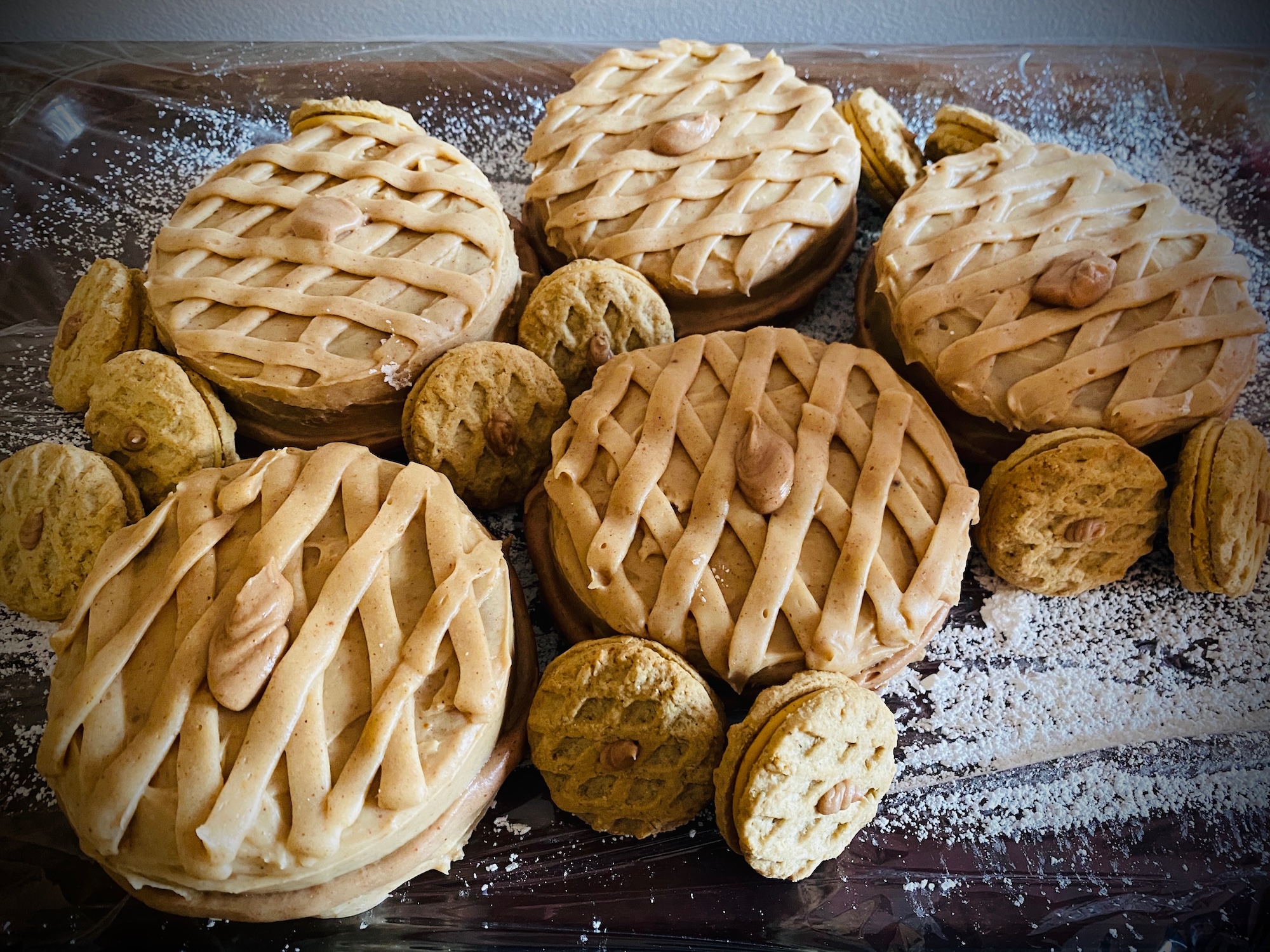 Pirate's Peanut Butter Cookie Cake