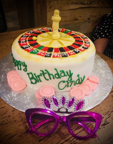 Birthday Roulette Cake