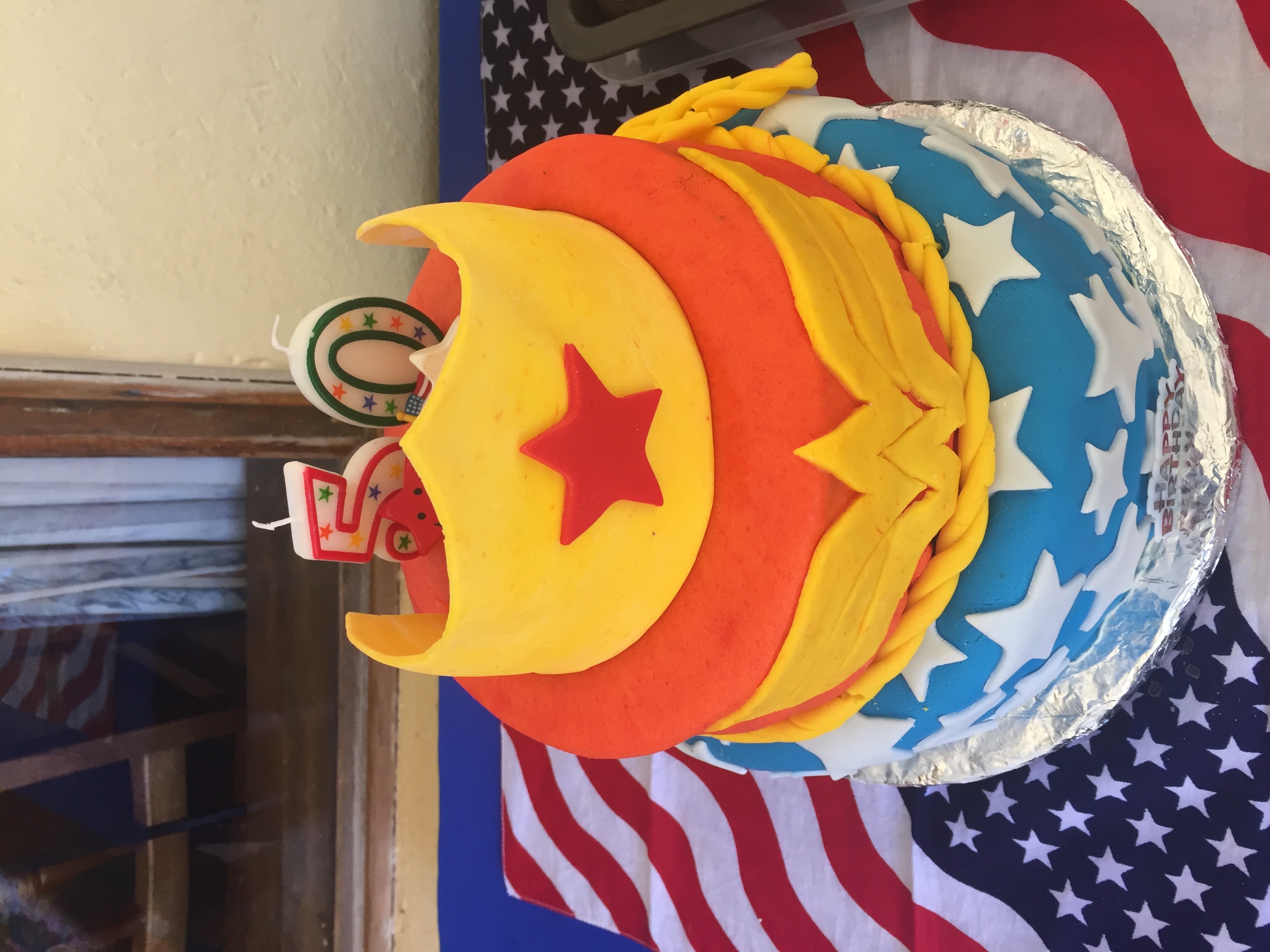 Wonder Woman Cake